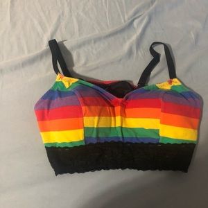 torrid rainbow bralette